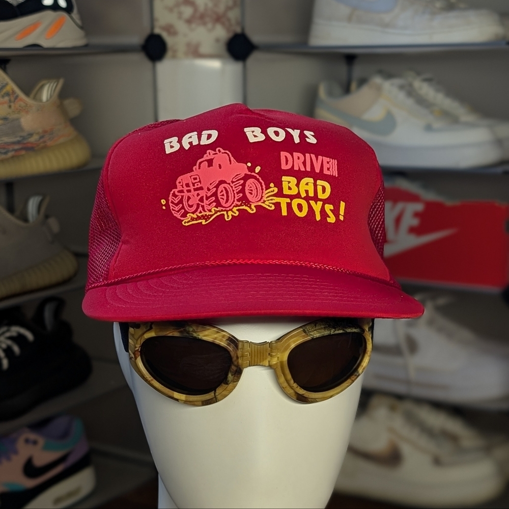 Bad Boys Drive Bad Toys Vintage Hat (OS)